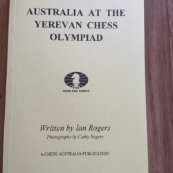 Australia at the Yerevan Chess Olympiad