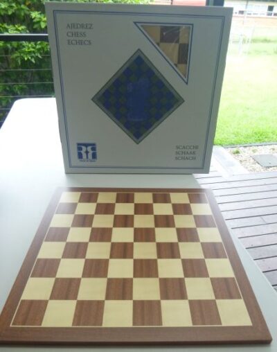 Chess Board- Mahogany (55mm squares)