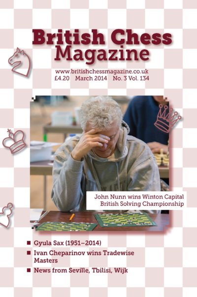 British Chess Magazine - Back Issues Any Year