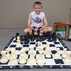 Garden Chess Set 20.6cm King