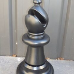 Large Giant Bishop Black