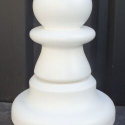 Large Giant Pawn White