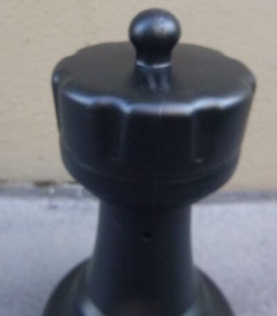 chess rook - black