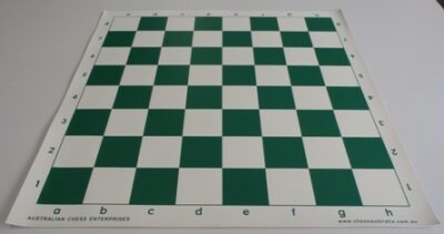 Chess Board - Green and white vinyl
