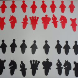 Pieces for Demo Board (Red)