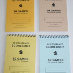 Chess Scorebook (50 games)