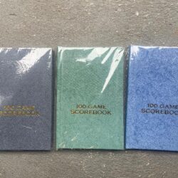 chess scorebooks