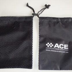 Chess Bag Corduroy -drawstring